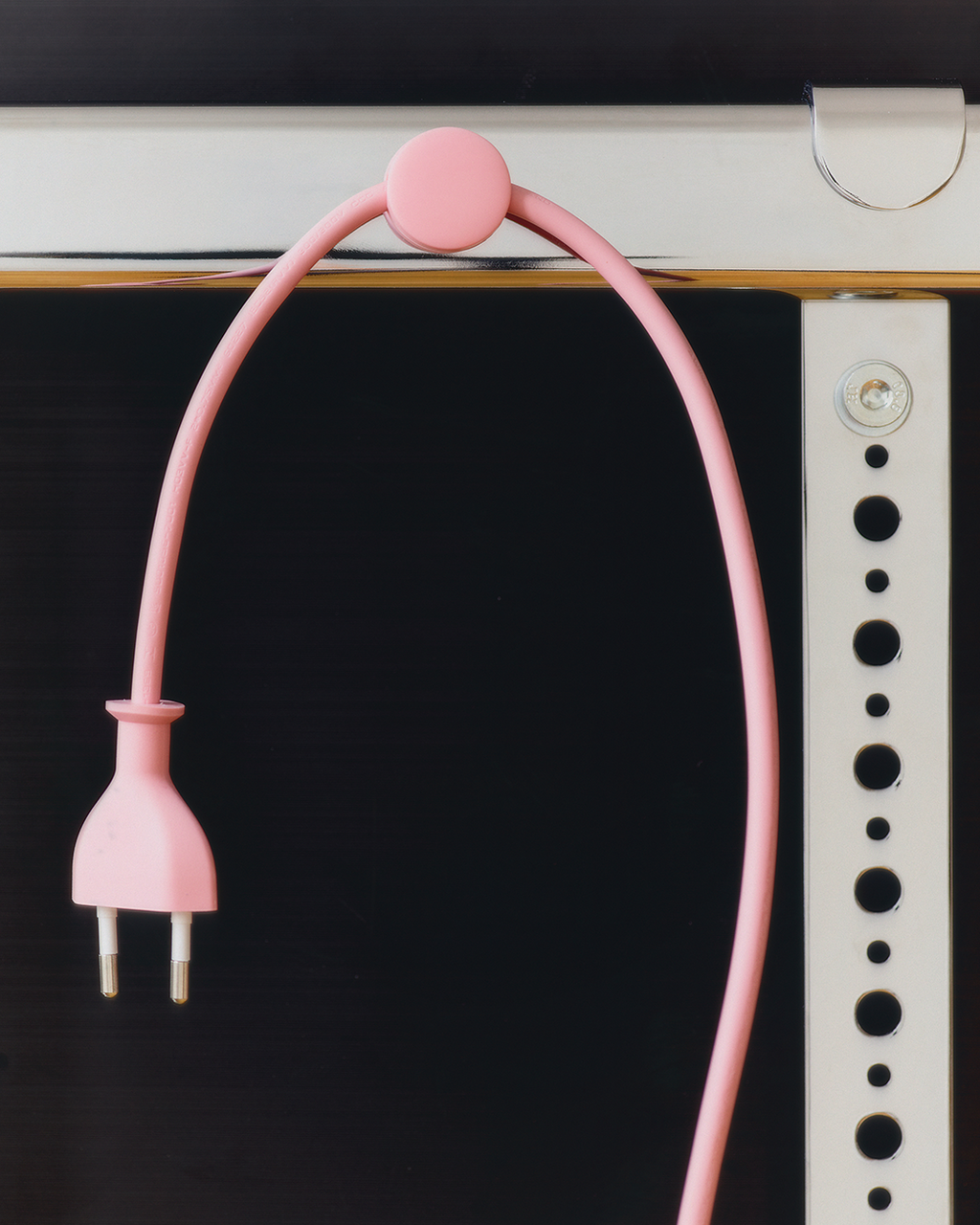 Pedestal Cable Dots Cable Managers 042 Powder Blue