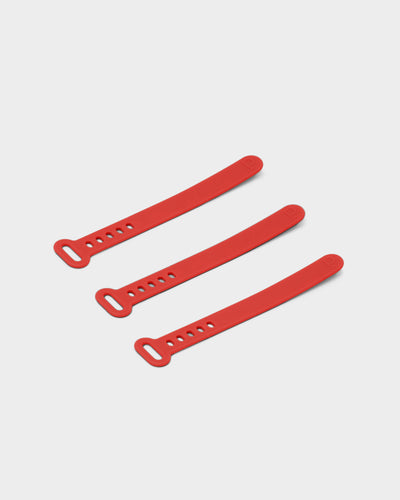 Pedestal Cable Tie Cable Managers 016 Fire Red