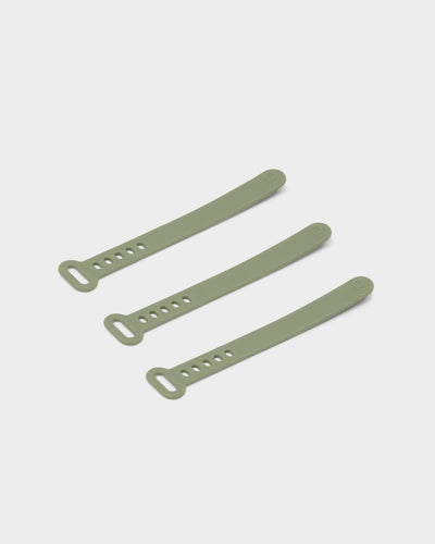 Pedestal Cable Tie Cable Managers 019 Mossy Green