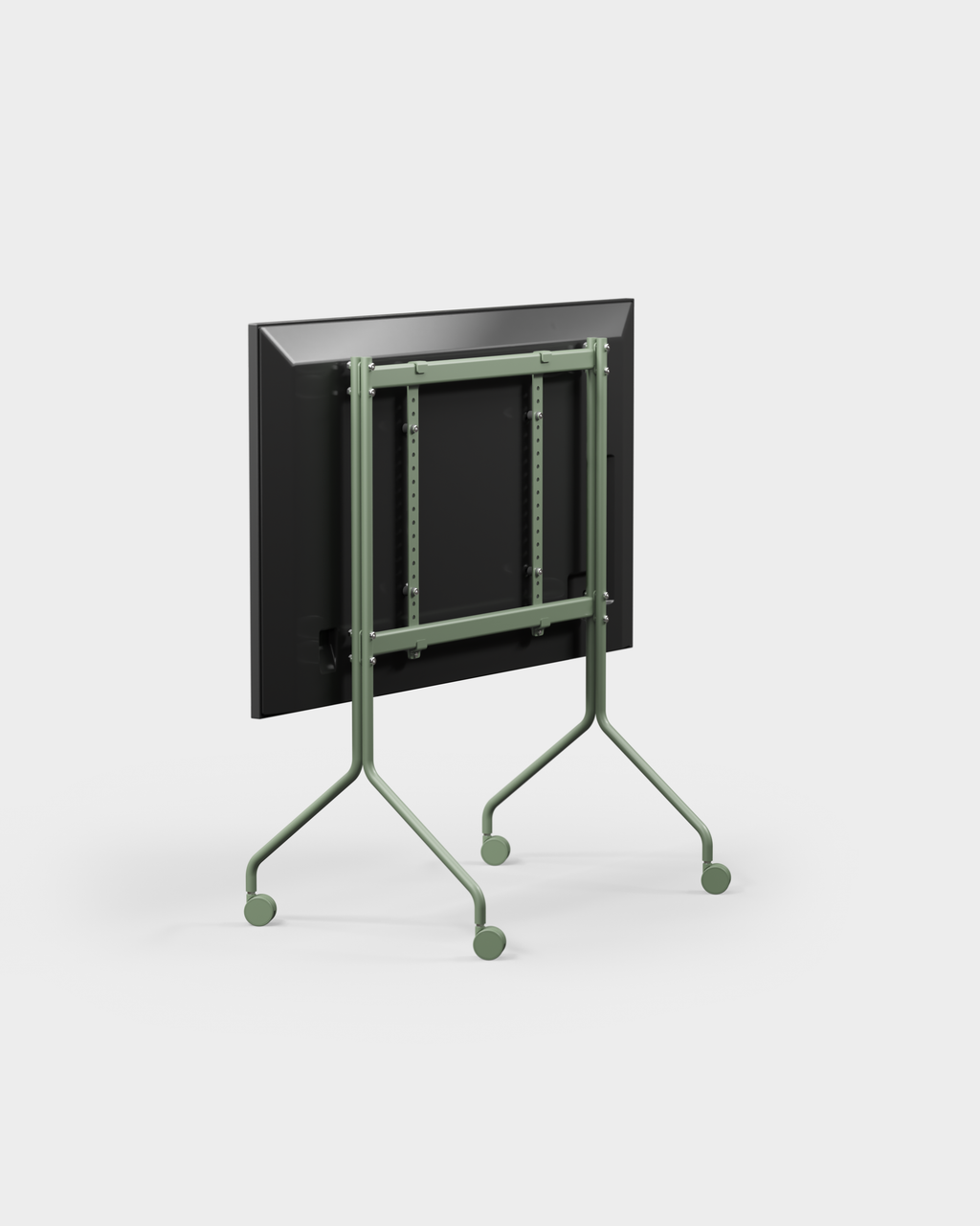 Pedestal Moon Stands W/ Wheels 019 Mossy Green